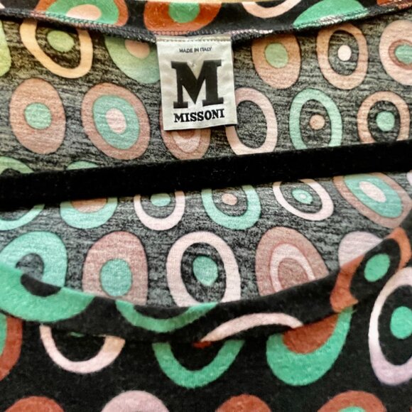 Vintage MISSONI Tunic Blouse Like New Size M - Picture 6 of 8